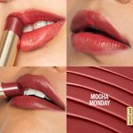 Buy Lakme 9to5 Hya Matte Lipstick With Hyaluronic Acid & Vitamin E, Hydrating, Smudge Proof, Long-lasting Up To 14Hrs - Monday Mocha - 3.6 gm - Purplle