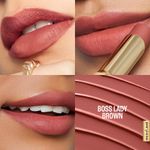 Buy Lakme 9to5 Hya Matte Lipstick With Hyaluronic Acid & Vitamin E, Hydrating, Smudge Proof, Long-lasting Up To 14Hrs - lady Brown - 3.6 gm - Purplle