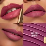 Buy Lakme 9to5 Hya Matte Lipstick With Hyaluronic Acid & Vitamin E, Hydrating, Smudge Proof, Long-lasting Up To 14Hrs - Meetup Mauve - 3.6 gm - Purplle