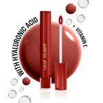 Buy Lakme 9to5 Hya Matte Liquid Lipstick With Hyaluronic Acid & Vitamin E, 2X Hydration, Long-lasting, Transferproof, Weightless Lady Brick - 5.3 ml - Purplle