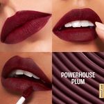 Buy Lakme 9to5 Hya Matte Liquid Lipstick With Hyaluronic Acid & Vitamin E, 2X Hydration, Long-lasting, Transferproof, Weightless Powerhouse Plum - 5.3 ml - Purplle