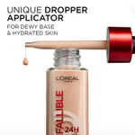 Buy L’Oreal Paris Infallible 24H Tinted Serum Foundation, Light-weight Coverage, Dewy & Radiant Finish, Transfer-proof, 1-2 Rosy Light, 30 ml - Purplle