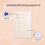 Buy Sirona Acne Pimple Patch For Face (36 patches) | 2 sizes | Invisible, Concealable, Waterproof Patches | Hydrocolloid & Salycylic Acid | Absorbs Acne Pus | Flattens Pimple | For All Skin Types Pack of 36 - Purplle