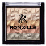 Buy Ronzille Shimmer Baked Blusher and Brick Highlighter - 01 - Purplle