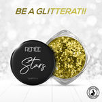 Buy RENEE Stars Face & Body Glitter - Gold 5 gm - Purplle