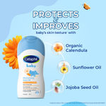 Buy Cetaphil Baby Moisturising Oil with Organic Calendula | Suitable for New Born |Sunflower Oil | Jojoba Seed Oil | Dermatologist Tested & Pediatrician Recommended| 200 ml - Purplle