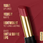 Buy Lakme Absolute Beyond Matte Lip 104 MaroonMagnet 3.4 gm - Purplle