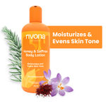 Buy Rivona Naturals Honey & Saffron Lotion | Kojic Acid + Honey | Skin Brightening and Moisturizing | For Men & Women | All Skin types | 250 ml - Purplle
