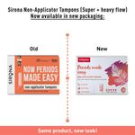 Buy Sirona Non Applicator Tampons Super Plus Heavy Flow - 20 Pieces - 20 Pcs - Purplle