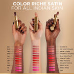 Buy L’Oreal Paris Color Hydrating Riche Satin Lipstick - 570 Worth It Intense, 4 gm - Purplle