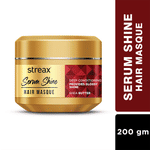 Buy Streax Serum Shine Hair Mask - 200 gm | For Dull hair , Infused with Shea Butter - Purplle