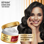 Buy Streax Serum Shine Hair Mask - 200 gm | For Dull hair , Infused with Shea Butter - Purplle