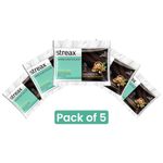 Buy Streax Creme Permanent Hair Colour - 3 Dark Brown Hair Color- 45 gm (Pack of 5) - Purplle