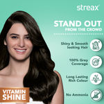 Buy Streax Creme Permanent Hair Colour - 3 Dark Brown Hair Color- 45 gm (Pack of 5) - Purplle