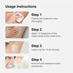 Buy Cureskin Under Arm Brightening Mask with Papaya & Sweet Orange | Dark Underarms & Hyperpigmentation | Under Arm Whitening Cream for Women & Men | Under arm Dark Removing Cream (50 gm) - Purplle