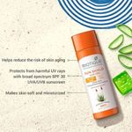Buy Biotique Sun Shield Aloe Vera 30+SPF UVB Sunscreen Ultra Protective Lotion (120 ml) - Purplle