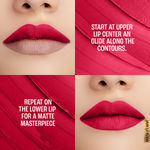 Buy Lakme 9to5 Powerplay Priming Matte Lipstick, Lasts 16hrs, Iconic Red, 3.6 gm - Purplle