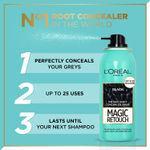 Buy L'Oreal Paris Magic Retouch Instant Root Concealer Spray - Black 75 ml -For All Hair Types - Purplle