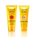 Buy Lakme Sun Protect Duo (Matte Sunscreen SPF 50 PA+++ 50 ml + Matte Sunscreen SPF 30 PA++ 50 ml) - Purplle