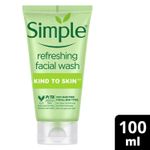 Buy Simple Refreshing Face Wash Trio (100 ml x 3) - Purplle