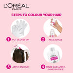 Buy L'Oreal Paris Casting Creme Gloss Hair Color - Ebony Black 200, 87.5 gm + 72 ml No Ammonia - Purplle