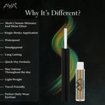 Buy AYA Waterproof Holographic Eyeliner, Galaxy, 1.6 ml | Shimmery Finish| Monochrome Effect | Jojoba Oil, Castor Oil, Vitamin E, Chamomile Oil - Purplle
