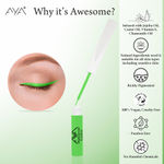 Buy AYA Waterproof Pop Eyeliner, Neon Green, 5 ml | Matte Finish | Long Lasting, Waterproof, Smudge Proof Eyeliner | Jojoba Oil, Castor Oil, Vitamin E, Chamomile Oil - Purplle