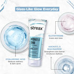 Buy Streax Skin Hydrate & Shine Face wash cleanser with 4% Hyaluronic & Gluathione Serum complex for Brightening, 48 Hr Hydration, 100 ml - Purplle