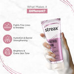 Buy Streax Skin Youthful Shine Face wash cleanser with 4% Aquaxyl & Retinol serum complex for Reduction in Fine Lines & Wrinkles, 100 ml - Purplle