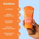 Buy Lotus Herbals Safe Sun Sunscreen Cream - Berry | SPF 20 | PA+ | Sweat & Waterproof | Non-Greasy | 50 gm - Purplle