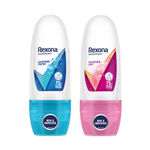 Buy Rexona Women Roll On Shower Fresh 25 ml & Rexona Women Roll On Powder Dry 25 ml - Purplle