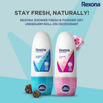 Buy Rexona Women Roll On Shower Fresh 25 ml & Rexona Women Roll On Powder Dry 25 ml - Purplle