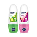 Buy Rexona Women Roll On Aloe Vera 25 ml & Rexona Women Roll On Powder Dry 25 ml - Purplle