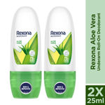Buy Rexona Women Roll On Aloe Vera 25 ml ( Pack Of 2) - Purplle