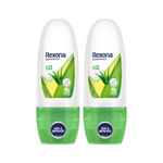 Buy Rexona Women Roll On Aloe Vera 25 ml ( Pack Of 2) - Purplle