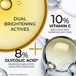 Buy Streax Bright & Shine Face Serum with 18% Vitamin C+ Glycolic Acid Complex for Brightening, Dark Spots Reduction, 30 ml - Purplle