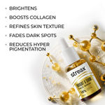 Buy Streax Bright & Shine Face Serum with 18% Vitamin C+ Glycolic Acid Complex for Brightening, Dark Spots Reduction, 30 ml - Purplle