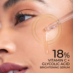 Buy Streax Bright & Shine Face Serum with 18% Vitamin C+ Glycolic Acid Complex for Brightening, Dark Spots Reduction, 30 ml - Purplle