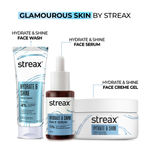 Buy Streax Hydrate & Shine Face Serum with 11% Glutathione &  Hyaluronic  for Glass Skin Finish 30 ml - Purplle