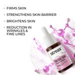 Buy Streax Youthful Shine Face Serum with 11% Retinol Peptide Complex, Reduces Dark Spots,Blemishes & Wrinkles 30 ml - Purplle