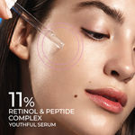 Buy Streax Youthful Shine Face Serum with 11% Retinol Peptide Complex, Reduces Dark Spots,Blemishes & Wrinkles 30 ml - Purplle