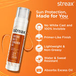 Buy Streax Invisible Matte Gel Sunscreen SPF 50 PA+++|Water Resistance, No white cast & Non-Greasy 50 gm - Purplle