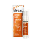 Buy Streax Invisible Matte Gel Sunscreen SPF 50 PA+++|Water Resistance, No white cast & Non-Greasy 50 gm - Purplle