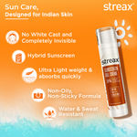 Buy Streax Sunscreen Gel Creme SPF 50 PA+++, 50g | 3% Niacinamide | Non-Oily, No White Cast 50 gm - Purplle