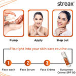 Buy Streax Sunscreen Gel Creme SPF 50 PA+++, 50g | 3% Niacinamide | Non-Oily, No White Cast 50 gm - Purplle