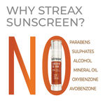 Buy Streax Sunscreen Gel Creme SPF 50 PA+++, 50g | 3% Niacinamide | Non-Oily, No White Cast 50 gm - Purplle