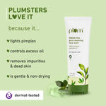 Buy Plum Green Tea AM to PM (Face Wash 100 ml + Moisturizer 50 gm + Night Cream 15 gm) - Purplle