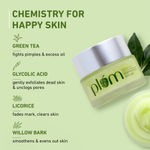 Buy Plum Green Tea AM to PM (Face Wash 100 ml + Moisturizer 50 gm + Night Cream 15 gm) - Purplle