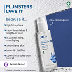 Buy Plum Daily Glow Duo – 3% Niacinamide & Rice Water Alcohol-Free Toner - 150 ml + 2% Niacinamide Face Wash With Rice Water -100 ml - Purplle