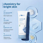 Buy Plum Radiance Trio - 2% Niacinamide Face Wash With Rice Water | 100 ml + 3% Niacinamide & Rice Water Alcohol-Free Toner - 150 ml + 2% Niacinamide Sunscreen SPF 50 PA+++ With Rice Water - 50 gm - Purplle
